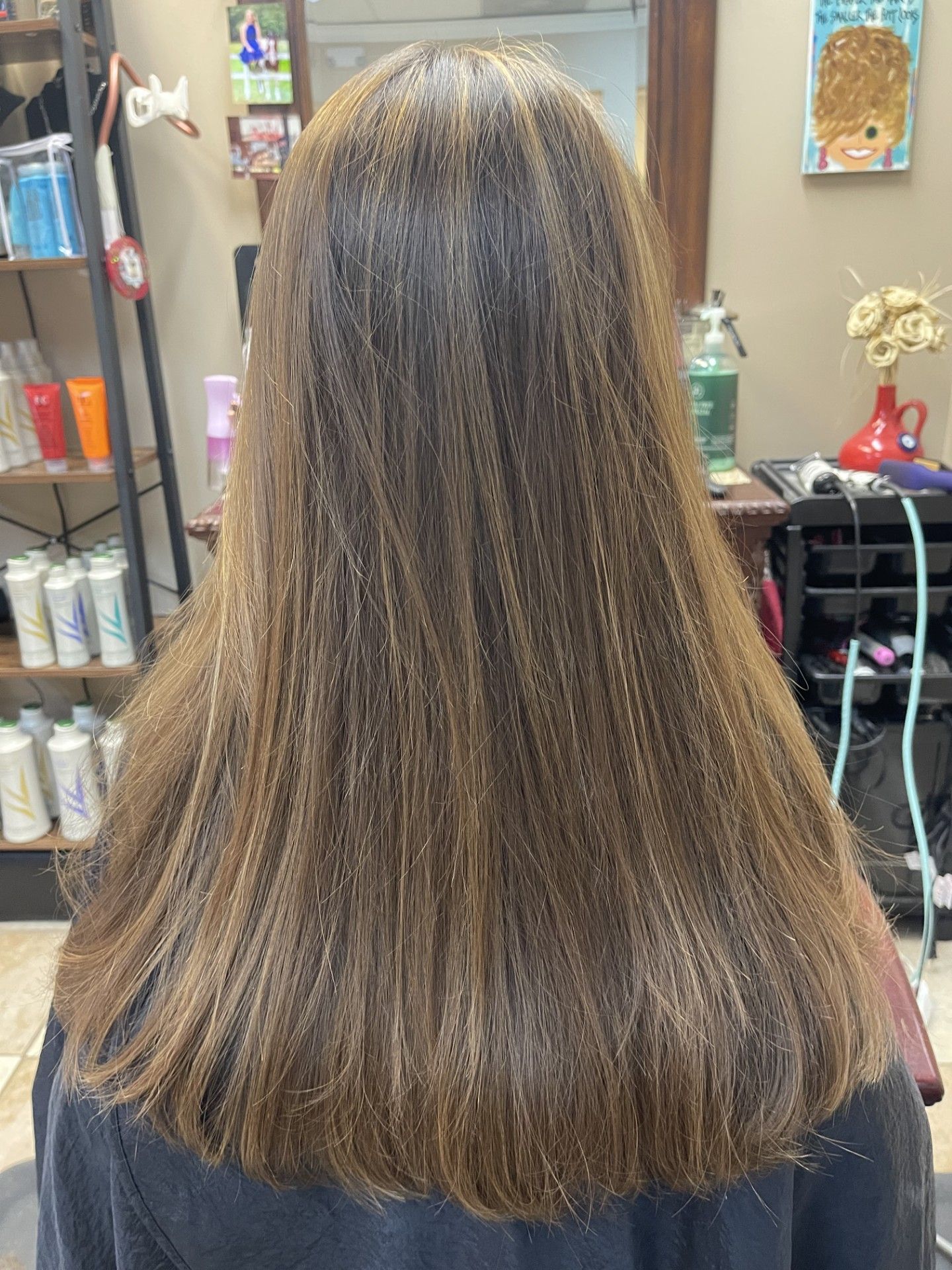 Long balayage